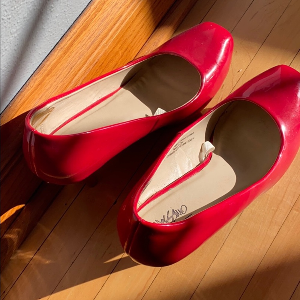 Red high heels